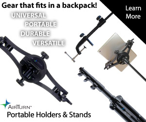 AirTurn tablet holders and stands